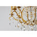 Canada LED 30 inch Antique Brass Chandelier Ceiling Light